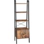 Four Tier Ladder Shelf With Cupboard, thumbnail 7 of 7