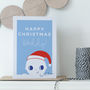 Personalised Daddy's First Christmas Card, thumbnail 2 of 4