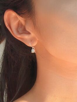 Sterling Silver Lilly Of The Valley Earrings, 3 of 7