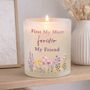 Gifts For Women Personalised Floral Candle, thumbnail 4 of 6