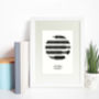 Hear Your Song Sound Wave Shape Print, thumbnail 7 of 12