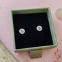 Seaside Themed Silver Stud Earrings Various Designs, thumbnail 1 of 7