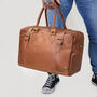 Personalised Leather Eckhart Doctor Holdall, thumbnail 2 of 10