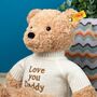 Father’s Day ‘Love You Daddy’ Steiff Jimmy Teddy Bear, thumbnail 2 of 5
