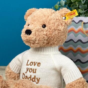 Father’s Day ‘Love You Daddy’ Steiff Jimmy Teddy Bear, 2 of 5