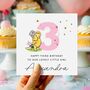 3rd Birthday Card Winnie The Pooh *Fully Personalised, thumbnail 2 of 2