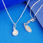 Personalised Sterling Silver Ammonite Charm Necklace, thumbnail 3 of 7