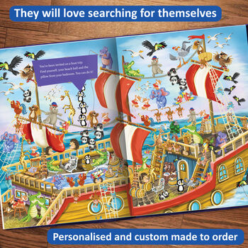 Personalised Kid's Book 'Where's Name' Find Yourself, 8 of 11