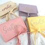 Custom Name Jewellery Pouch, Personalised Jewellery Bag, thumbnail 6 of 7