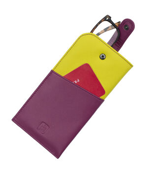 Luxury Leather Glasses Case – Soft Spectacle Pouch Personalised Gift, 6 of 12
