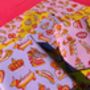 Eclectic Baubles Christmas Wrapping Paper, thumbnail 1 of 7