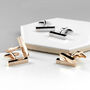 Personalised Bar Cufflinks For Weddings, thumbnail 3 of 9