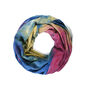 Multicoloured Tie Dye Two In One Scarf/Hat Set, thumbnail 2 of 2