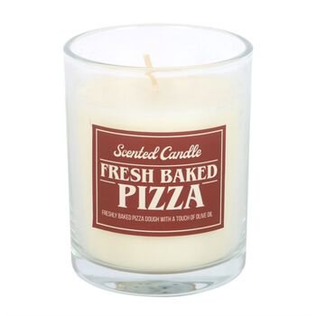 Fresh Baked Pizza Scented Candle Gift, 3 of 4