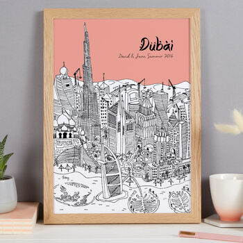 Personalised Dubai Print, 8 of 10