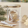 Festive Memory Jar With Gold Tree Notelets, thumbnail 1 of 4