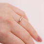 Slim Organic Domed Ring In Recycled 9ct Rose Gold, thumbnail 1 of 3