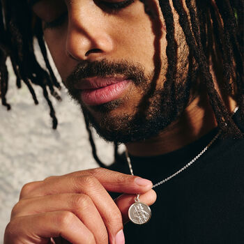 Classic Small 14mm Saint Christopher Necklace, 2 of 10