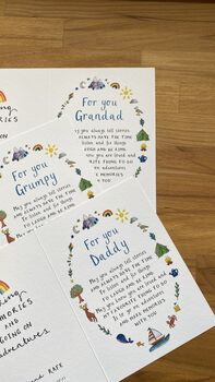 Personalised Wish For Dad On Father's Day Card, 3 of 3