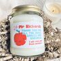 Personalised Hugs Smiles And Kindness Candle, thumbnail 2 of 11