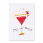 Merry Christmas Cocktail Card, thumbnail 6 of 6