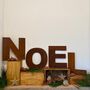 Rusty Metal Letters Personalised Decorations Signs, thumbnail 10 of 12