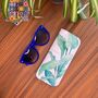 Personalised Green Leaves Sunglasses Case, thumbnail 3 of 5