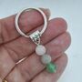 New Beginnings Crystal Gemstone Key Ring Gift, thumbnail 1 of 2