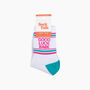 Good Luck Babe Organic Cotton Sports Socks In White, thumbnail 4 of 4