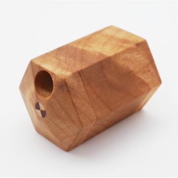 Hexagon Wood Pill Box With Five Compartments, 5 of 10