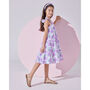Bodrum Girls Cotton Dress With Matching Hairband, thumbnail 3 of 7