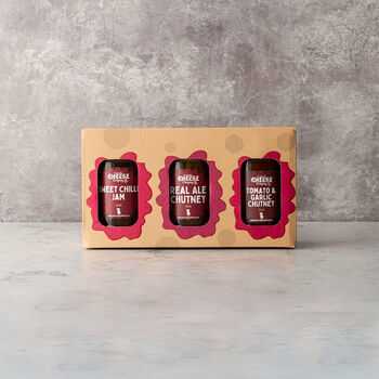 Gourmet Chuckling Chutney And Chilli Jam Gift Pack, 3 of 10