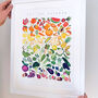 Fruits And Vegetables Illustrated Print, thumbnail 3 of 7