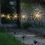 Solar Powered Starburst Garden Stake Light, thumbnail 4 of 4