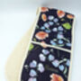 Luxury Floral Sweet Pea And Dahlia Oven Gloves, thumbnail 2 of 6