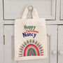 Personalised Christmas Rainbow Gift Bag, thumbnail 2 of 3