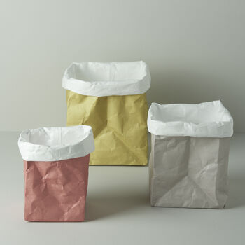 Multi Purpose Washable Paper Bag, 8 of 11