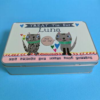 Personalised Cat Treat Tin, 7 of 7