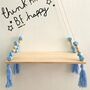 Children's Hanging Rope Tassel Shelves, thumbnail 3 of 10