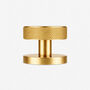 Pair Of Interior Door Knobs | Solid Brass | Gold | Spring Loaded, thumbnail 4 of 8