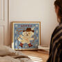 Howdy Cowboy Dog Print, Nursery Print, Kids Room, thumbnail 2 of 11