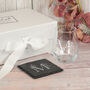 Personalised Floral Initial Stemless Glass, thumbnail 3 of 6