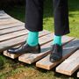 Three Pack Essential Men's Socks Verdant, thumbnail 3 of 7