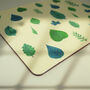 Melamine And Cork Leaf Placemats, thumbnail 4 of 6