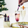 Winter Flavour Sparkle Drops For Gin And Prosecco, thumbnail 2 of 10