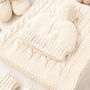 Personalised Big Bobble Knitted Baby Hat, thumbnail 8 of 12