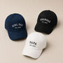 Fun Father's Day Gift Personalised Cap, thumbnail 1 of 2