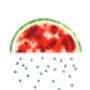 Watermelon Cloud Giclee Print, thumbnail 3 of 6