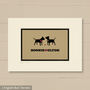 Personalised Print For One Or Two English Bull Terriers, thumbnail 9 of 10