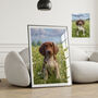 Personalised Cartoon Style Pet Portrait From Your Photo, thumbnail 1 of 11